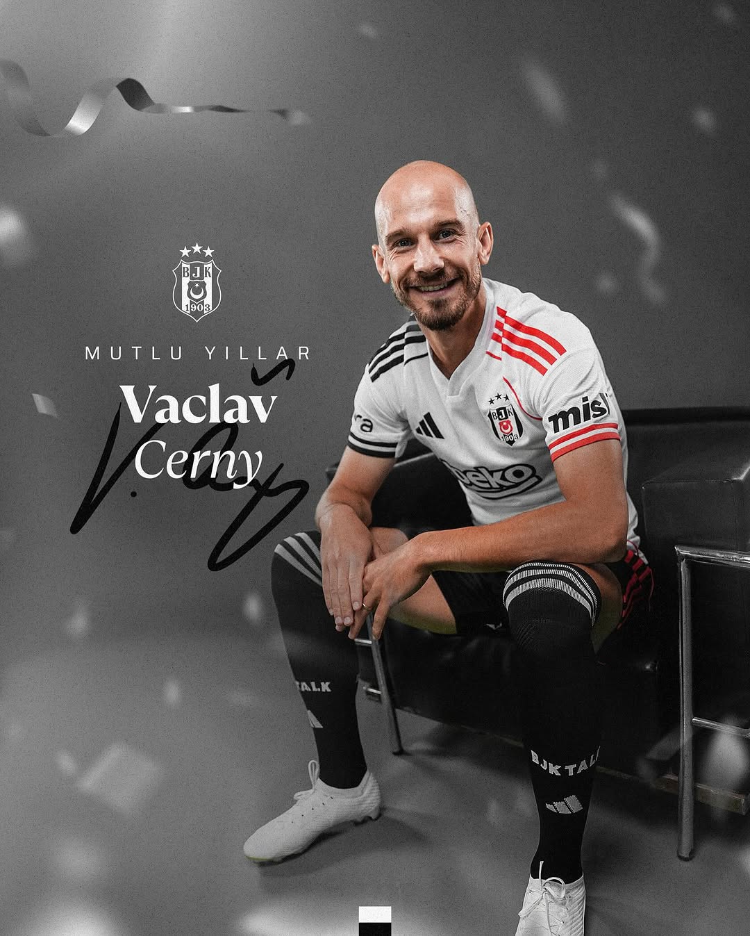 Beşiktaş'ın Yıldızı Vaclav Cerny'nin Doğum Günü Kutlandı