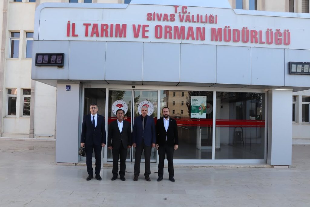 Sivas Tarım ve Orman Müdürlüğü’nde DAP Başkanı’ndan Önemli Ziyaret
