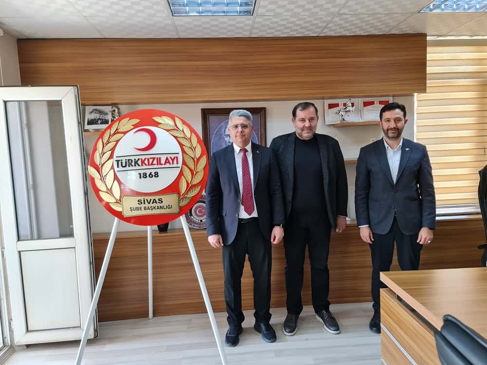Sivas Aile ve Sosyal Hizmetler İl Müdürü’nden Kızılay’a Ziyaret