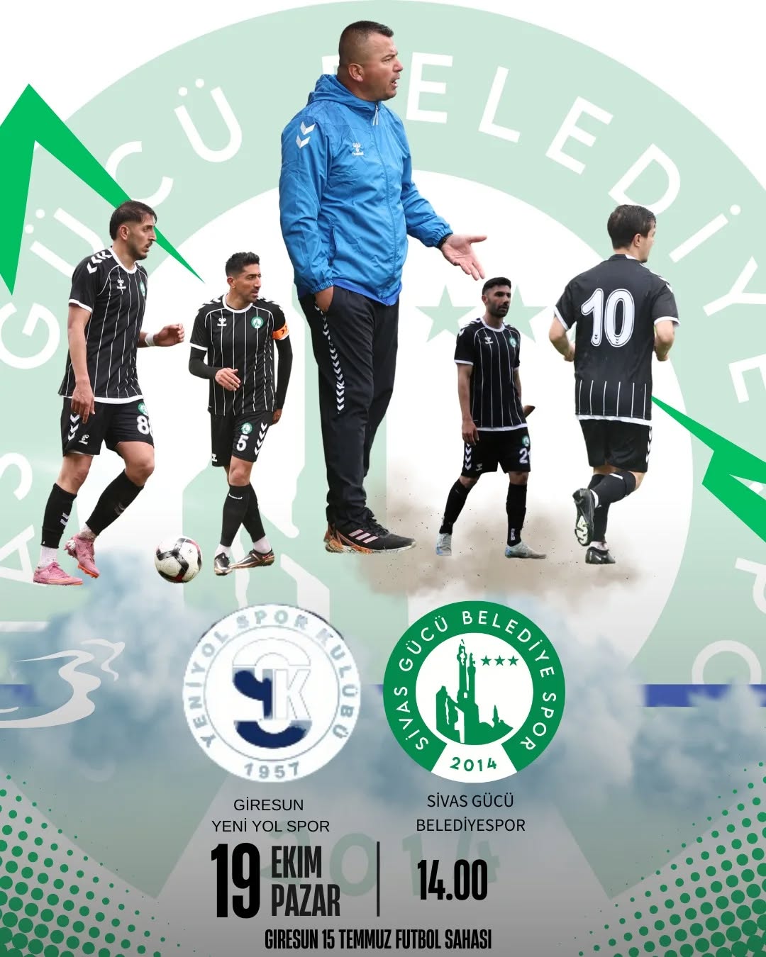 Sivas Belediye Spor, Giresun'da Sivas Gücü Belediyespor Derbisine Hazırlanıyor