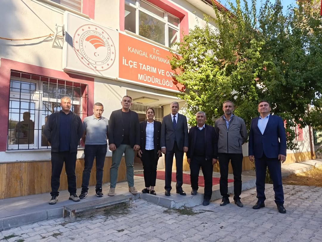 Kangal İlçe Tarım ve Orman Müdürlüğü'nde İl Müdürü İnan'dan Verimli Ziyaret