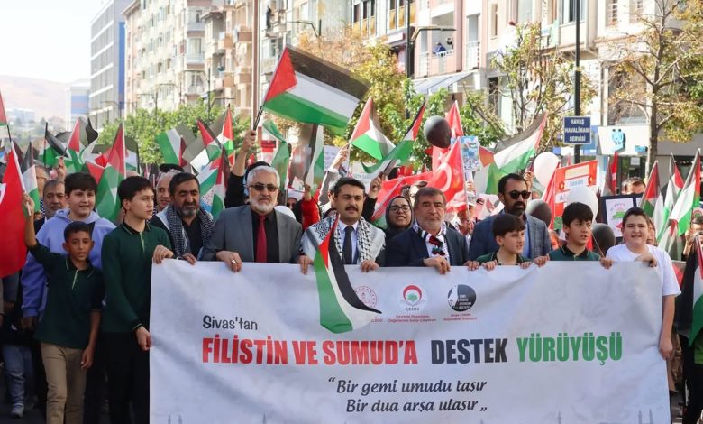 Sivas'ta Filistin'e Destek İçin Binlerce Kişi Yürüdü DPgmkByjCOU | Gündem Sivas™ Haber