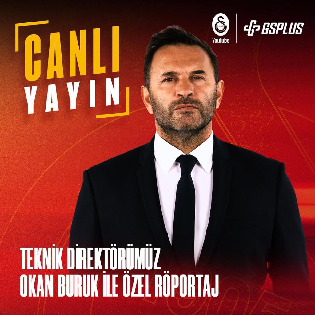 Galatasaray’da Flaş Gelişme: Okan Buruk ile Özel Röportaj Bugün!