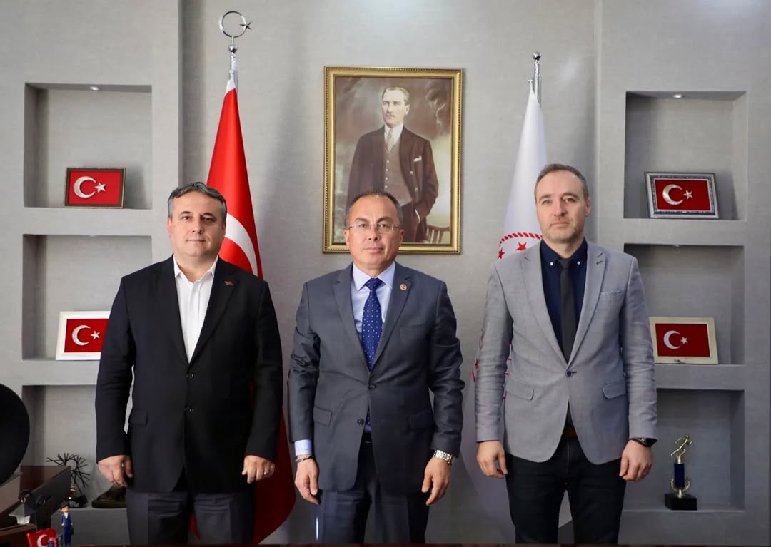 Töleyiş Sendikası Sivas Şube Başkanı, Gençlik ve Spor İl Müdürü'nü Ziyaret Etti