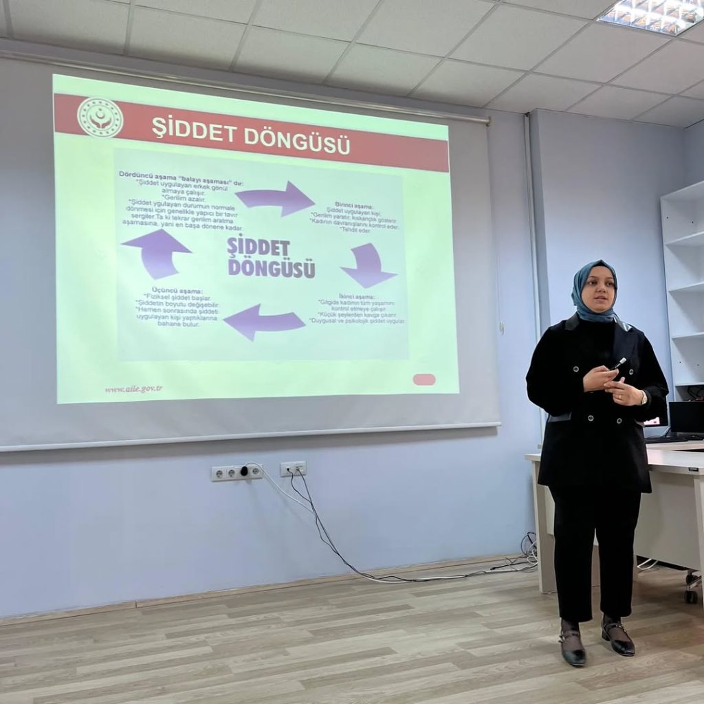 Sivas’ta 112 Acil Çağrı Merkezi Çalışanlarına Kadına Yönelik Şiddetle Mücadele Eğitimi