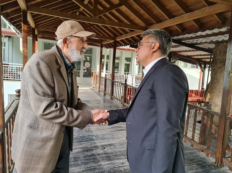 Sivas Aile ve Sosyal Hizmetler İl Müdürü Kırmızıtaş, Huzurevi Sakinleri ile Bir Araya Geldi