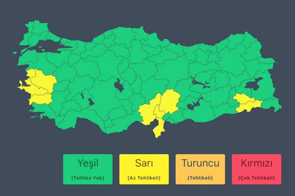 Hafta Başında Hangi Bölgelerde Kuvvetli Yağış Bekleniyor? İşte Meteoroloji’nin Uyarıları