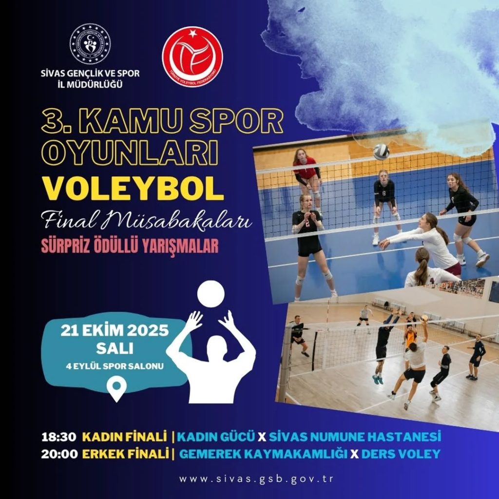 Sivas’ta Gençlik ve Spor Şöleni: Tüm Halk Davetli