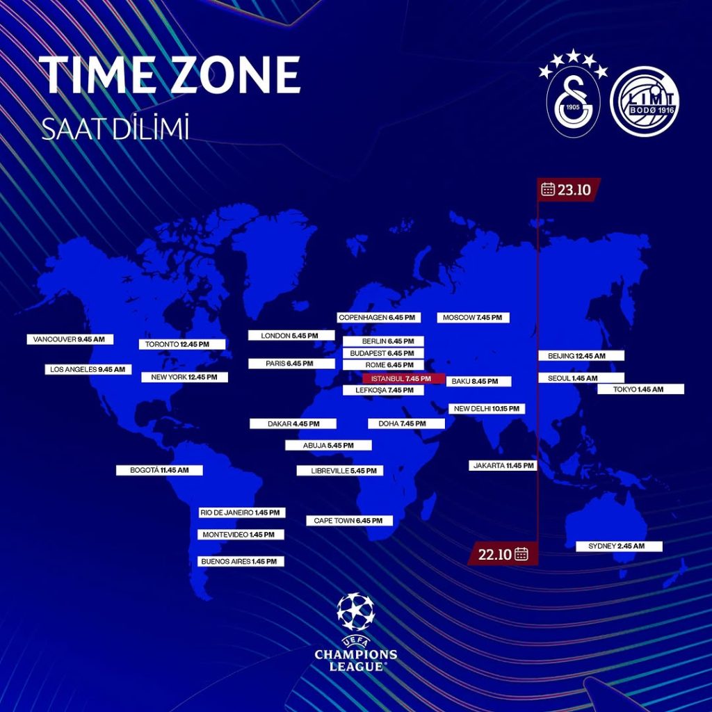 Galatasaray Taraftarlarına Kritik Maç Saatleri Açıklandı!