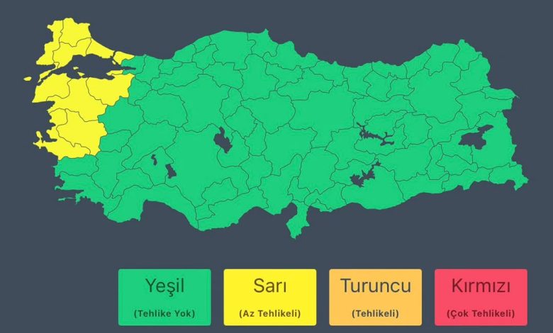 Marmara Bölgesi'nde Hafta Başında Kuvvetli Sağanak ve Fırtına Bekleniyor DQTkL5wDGHP | Gündem Sivas™ Haber