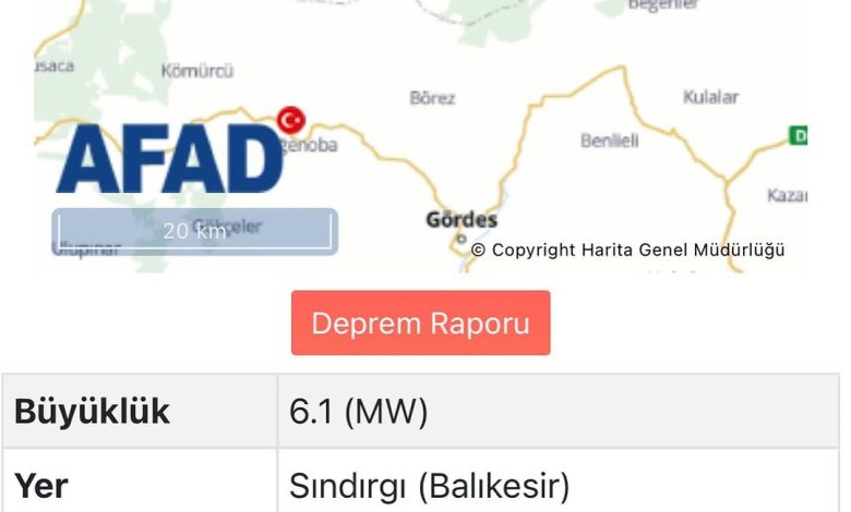 Balıkesir Sındırgı'da 6.1 Büyüklüğünde Deprem: AFAD Saha Taramasına Başladı DQU1Eb jCk0 | Gündem Sivas™ Haber