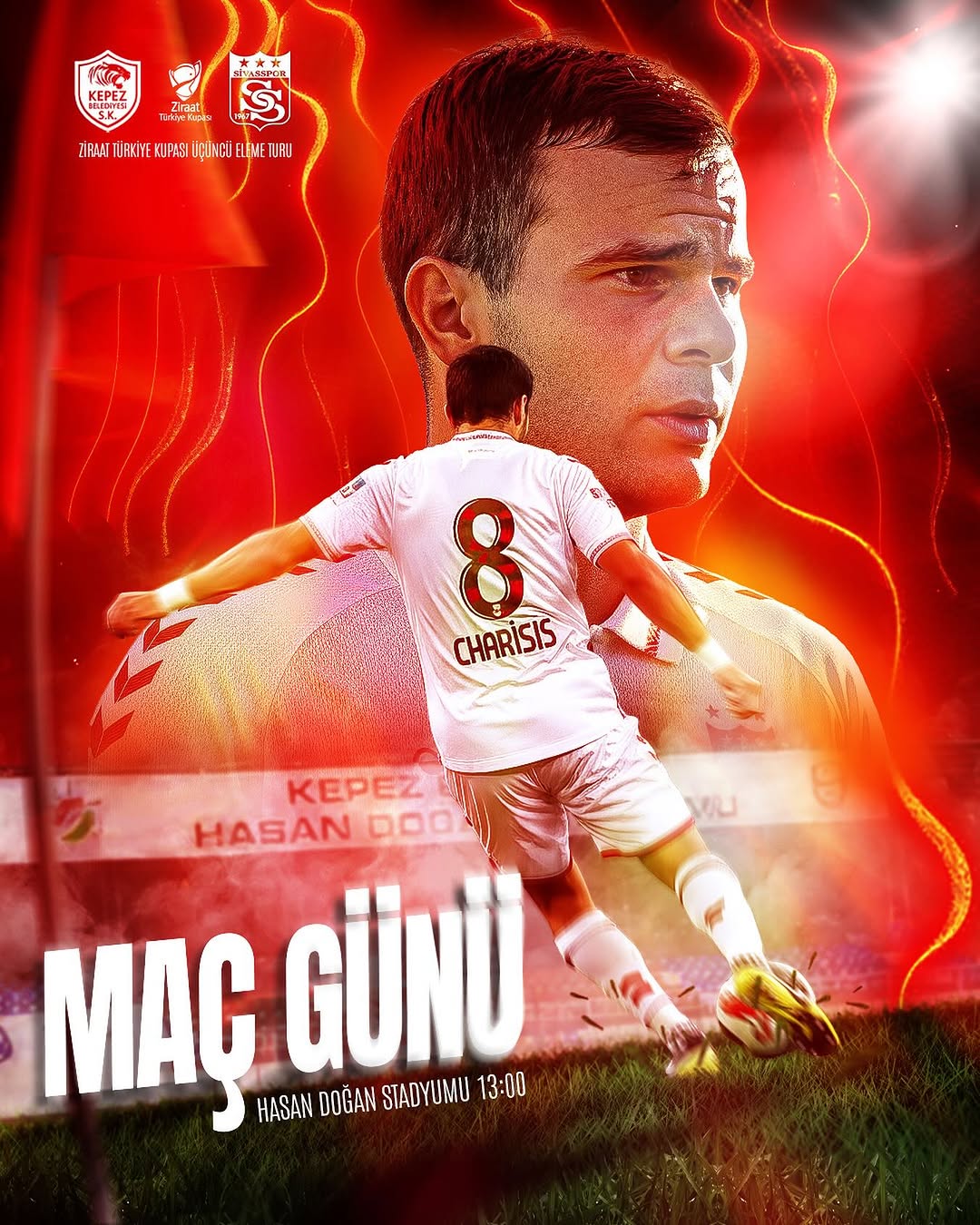 Sivasspor, Ziraat Türkiye Kupası'nda Kepezspor'u Konuk Edecek