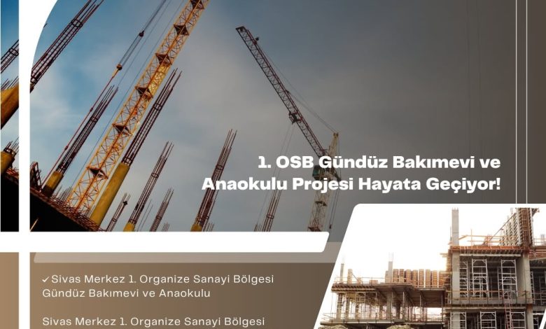 Sivas OSB'de Modern Anaokulu ve Gündüz Bakımevi Projesi İhale Sürecini Tamamladı DQUC jmiEYY | Gündem Sivas™ Haber