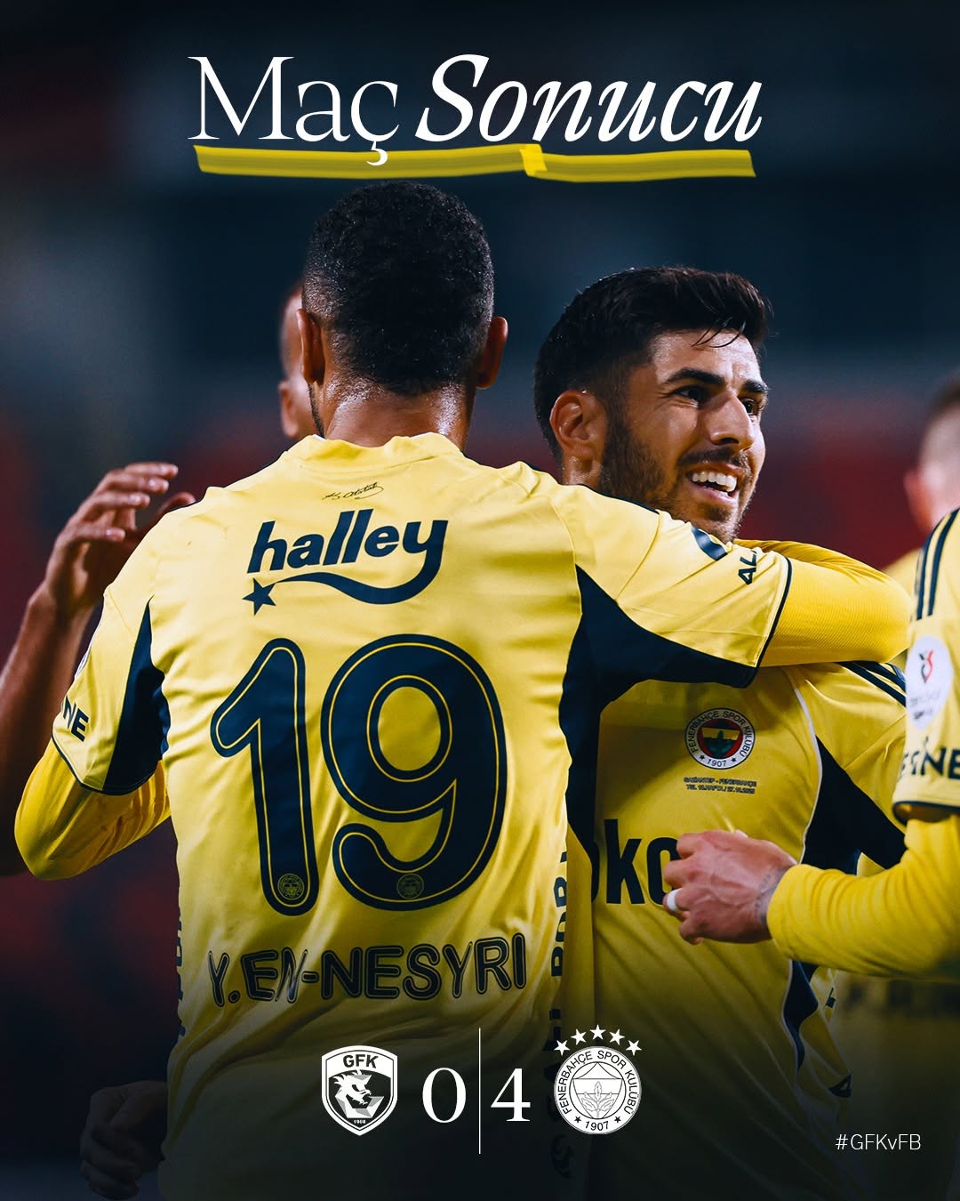 Fenerbahçe, Gaziantep'te Fırtına Gibi Esti: 4 Golle 3 Puanı Cebe Attı!