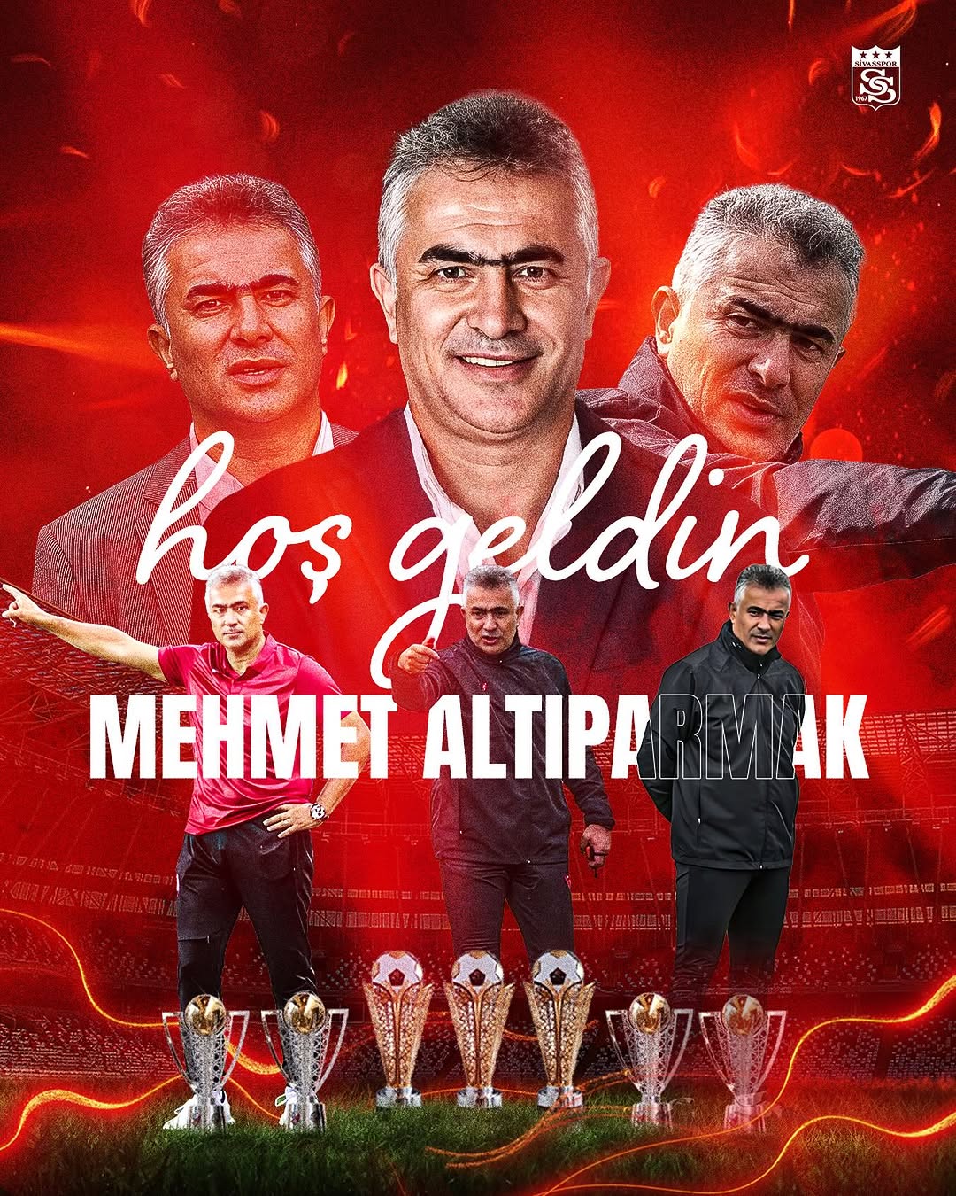 Sivasspor, Tecrübeli Teknik Direktör Mehmet Altıparmak ile Anlaştı