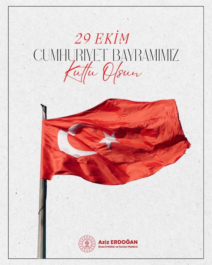 Sivas’ta 102. Yılında Coşkuyla Kutlanan Cumhuriyet Bayramı