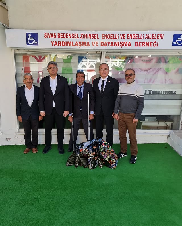 Sivas'ta Engelli Dayanışması İçin Kurum Ziyaretleri Yoğunlaşıyor Sivas’ta Engelli Dayanışması İçin Kurum Ziyaretleri Yoğunlaşıyor