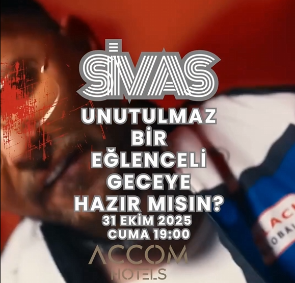 Sivas Eğlence Hayatında Yeni Dönem: Accom Hotels'te Müzik ve Tempo Dolu Unutulmaz Gece! Sivas Eğlence Hayatında Yeni Dönem: Accom Hotels’te Müzik ve Tempo Dolu Unutulmaz Gece!