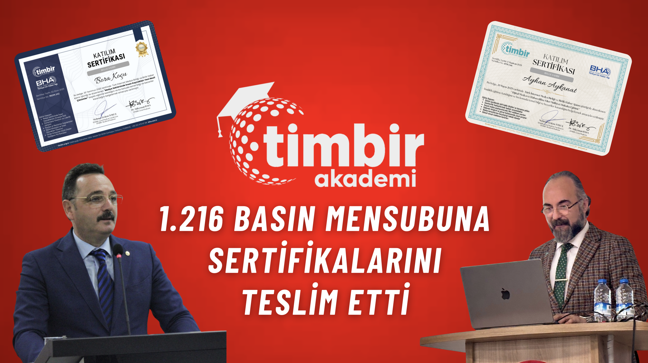 TİMBİR Akademi, 1.216 Basın Mensubunu Dijital Medya ve Sosyal Medyada Uzmanlaştırdı