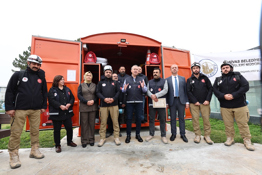 Sivas’ta Afet Hazırlıklarında Dönüm Noktası: Afet Konteyneri Uygulaması Başlatıldı