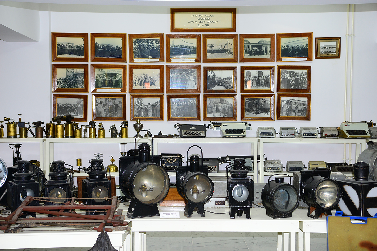 Sivas’ta Demiryolu Tarihine Yolculuk: TÜRASAŞ Müzesi’nde 3 Bin Antika Parça Ziyaretçilerini Bekliyor