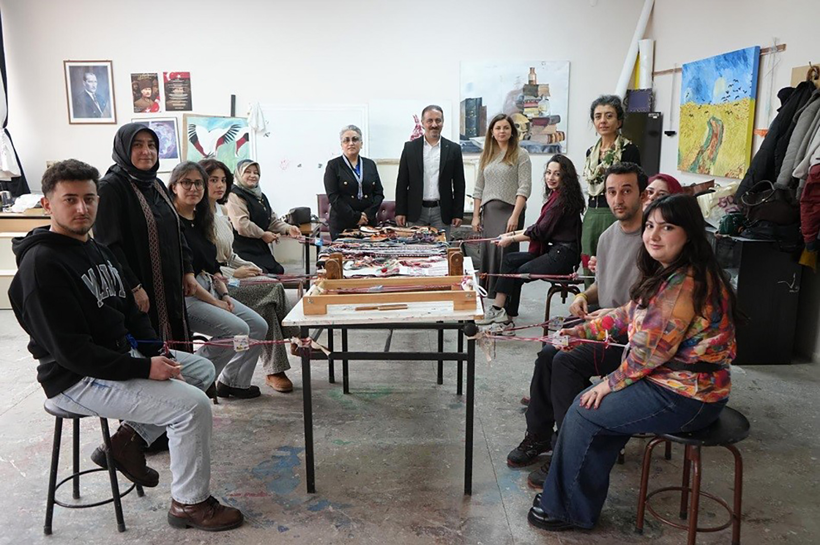 Sivas Cumhuriyet Üniversitesi’nde Çarpana Dokuma Buluşması: Bellek, Kimlik ve Kültür Akademik Atölyede Yeniden Yorumlandı