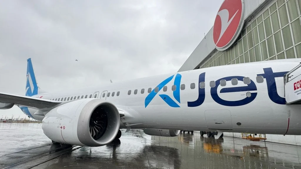 AJet Filosunu Büyütüyor: 3 Yeni Nesil Boeing 737-8 MAX İstanbul’da AJet Filosunu Büyütüyor: 3 Yeni Nesil Boeing 737-8 MAX İstanbul’da