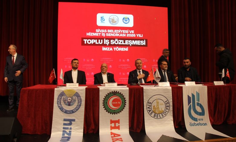 Sivas Belediyesi’nde 2026 Toplu İş Sözleşmesi İmzalandı: Çalışanlara Yüzde 31, Teknik Personele Yüzde 46 Zam img 4456 | Gündem Sivas™ Haber
